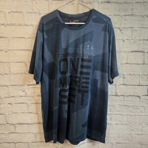 Under Armour Threadborne Shirt Men 3XL XXXL Loose SS Heatgear